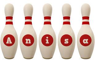 Anisa bowling-pin logo