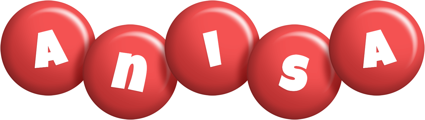 Anisa candy-red logo