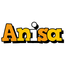 Anisa cartoon logo