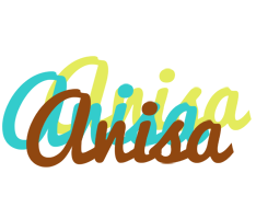 Anisa cupcake logo