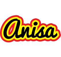 Anisa flaming logo