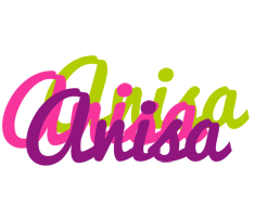 Anisa flowers logo