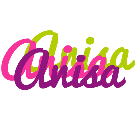 Anisa flowers logo