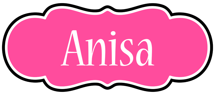 Anisa invitation logo