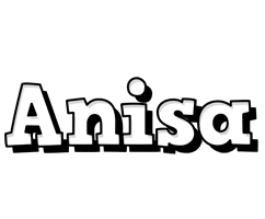 Anisa snowing logo