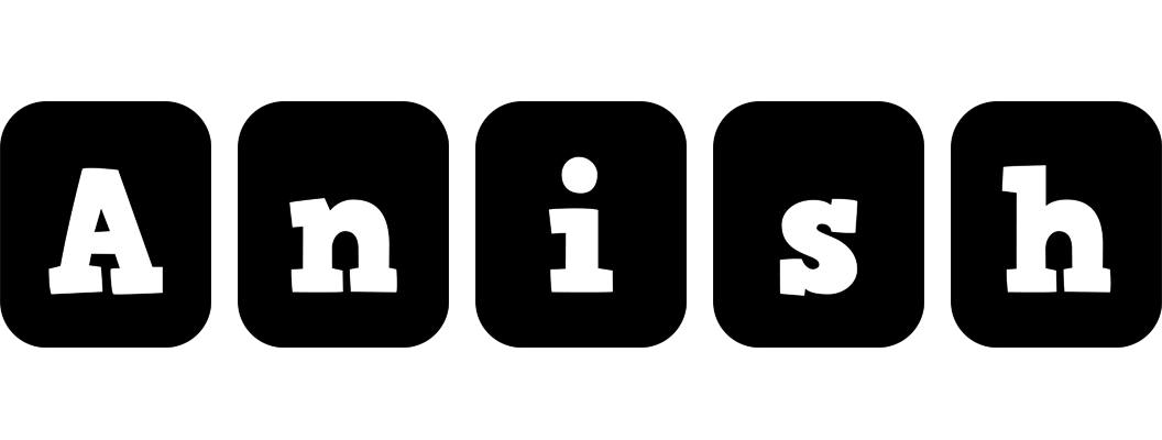 Anish box logo