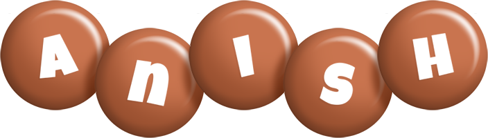 Anish candy-brown logo
