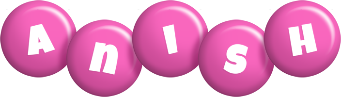 Anish candy-pink logo