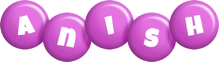 Anish candy-purple logo
