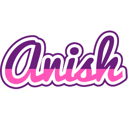 Anish cheerful logo