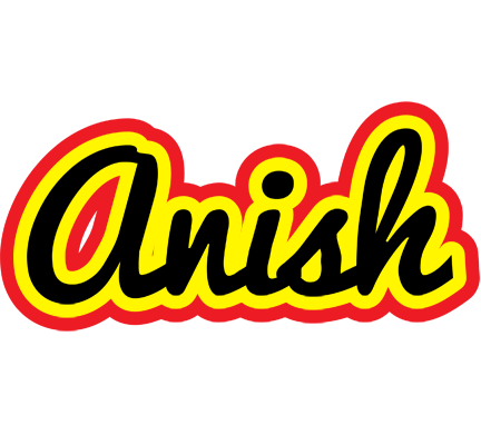 Anish flaming logo