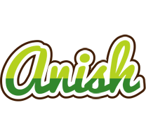 Anish golfing logo