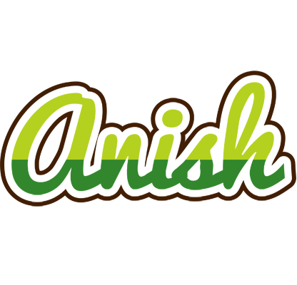 Anish golfing logo