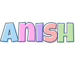 Anish pastel logo