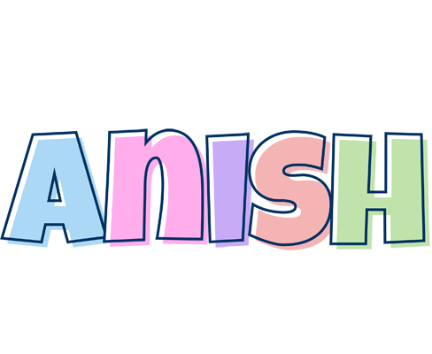 Anish pastel logo