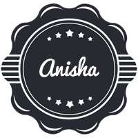 Anisha badge logo