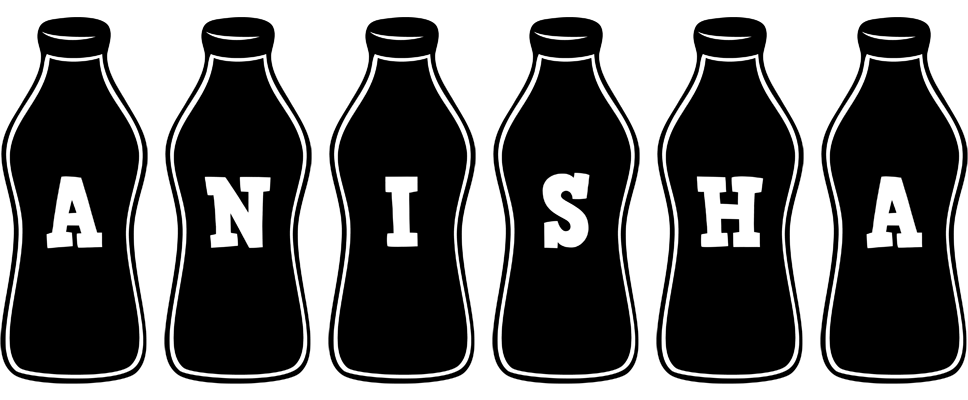 Anisha bottle logo