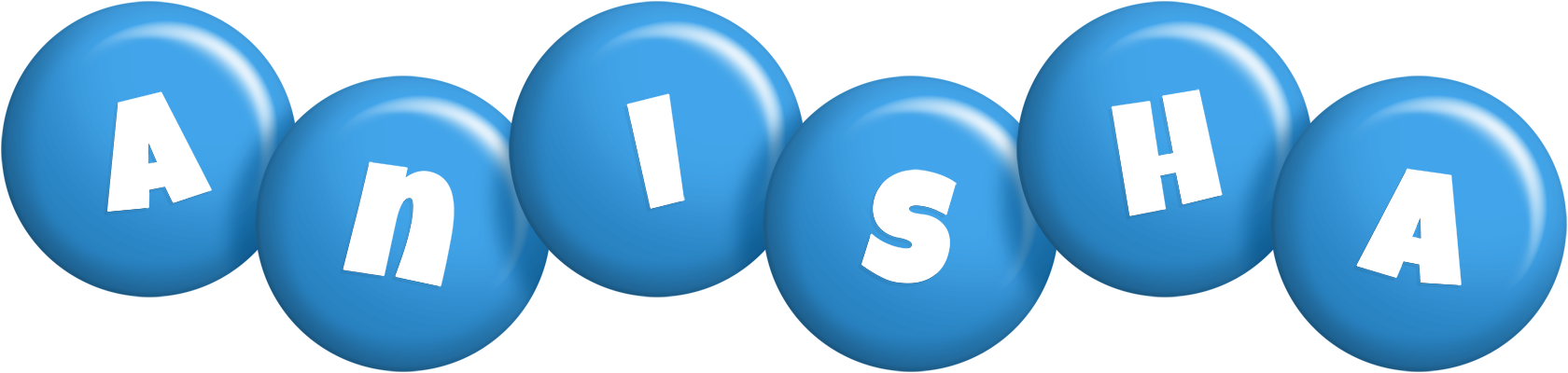 Anisha candy-blue logo