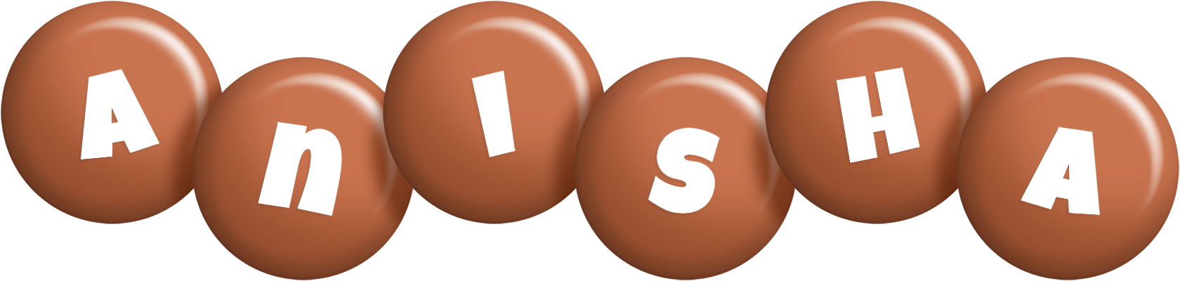 Anisha candy-brown logo