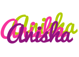 Anisha flowers logo