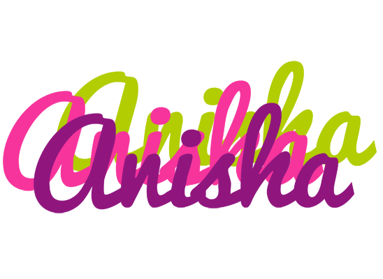 Anisha flowers logo