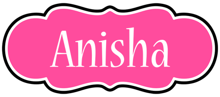 Anisha invitation logo