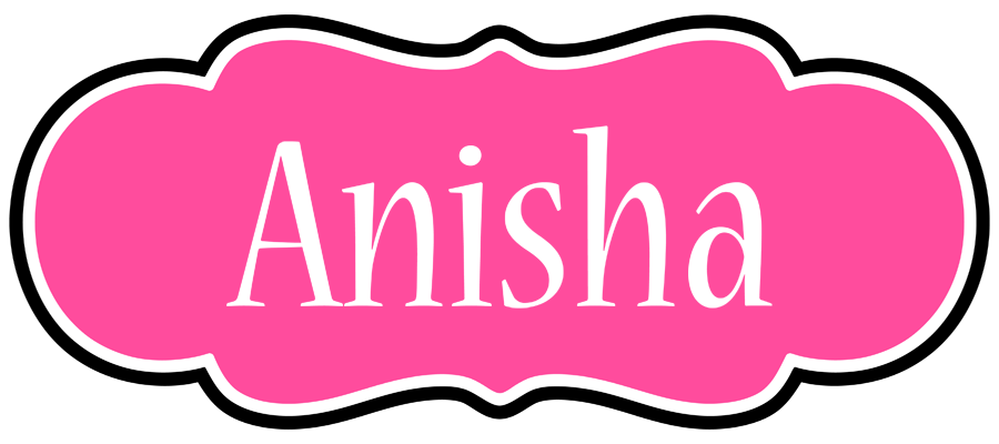 Anisha invitation logo