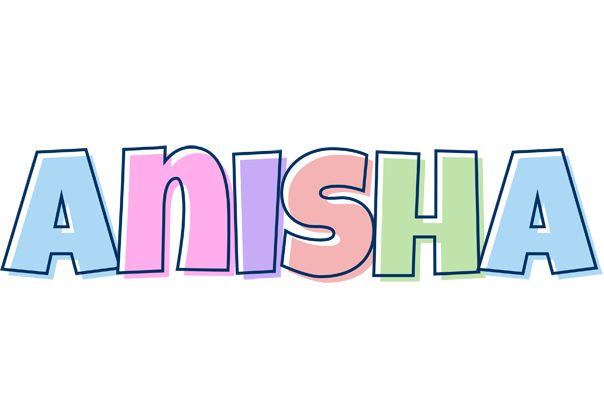 Anisha pastel logo