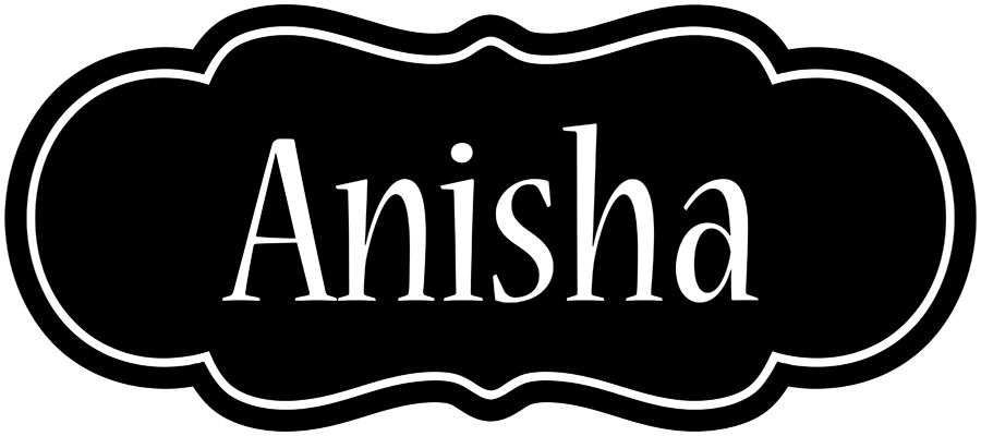 Anisha welcome logo