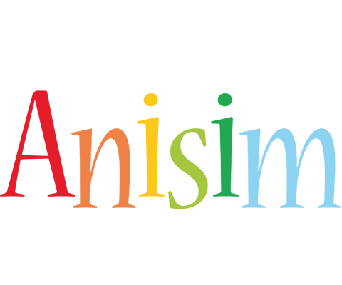 Anisim birthday logo