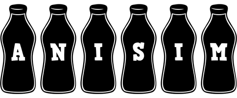 Anisim bottle logo