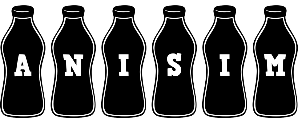 Anisim bottle logo