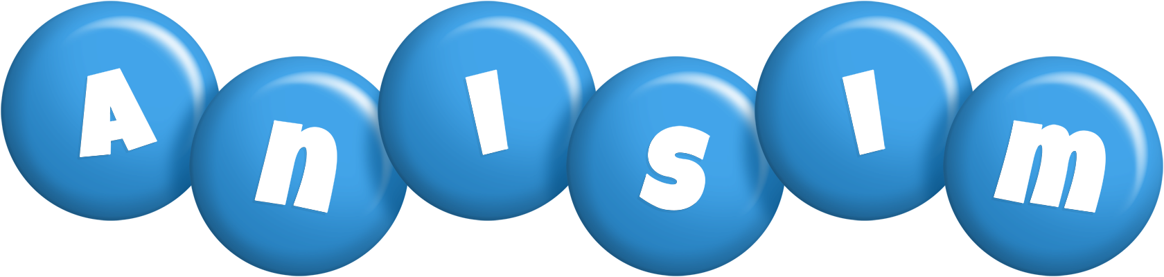 Anisim candy-blue logo