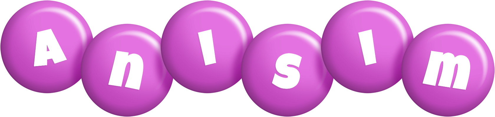 Anisim candy-purple logo