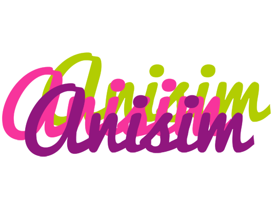 Anisim flowers logo