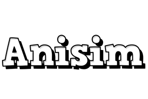 Anisim snowing logo