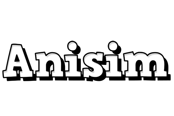 Anisim snowing logo