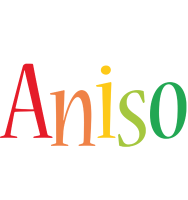 Aniso birthday logo