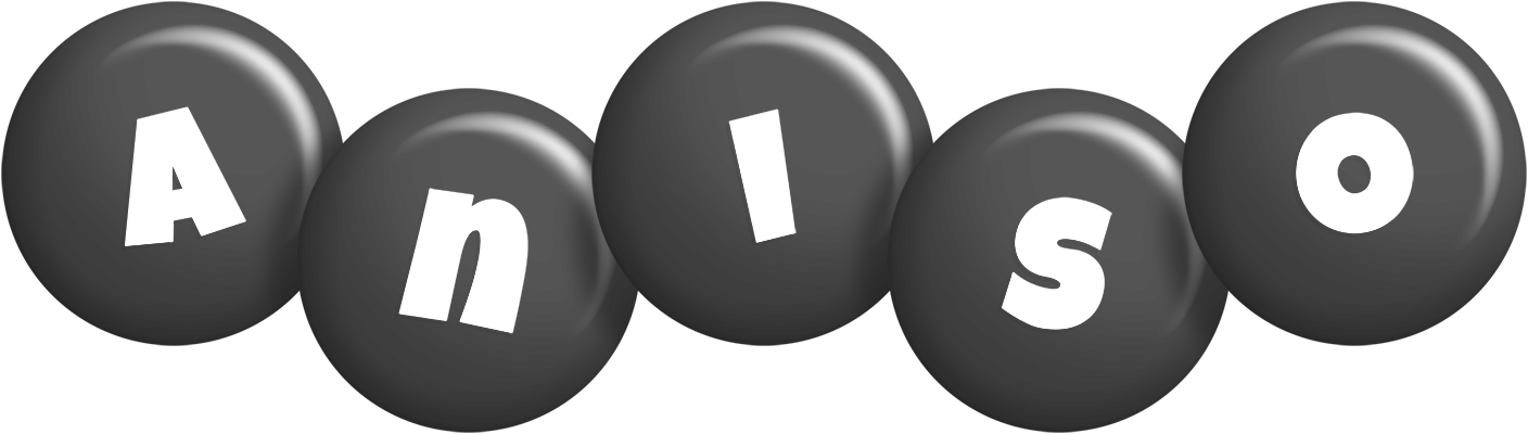 Aniso candy-black logo