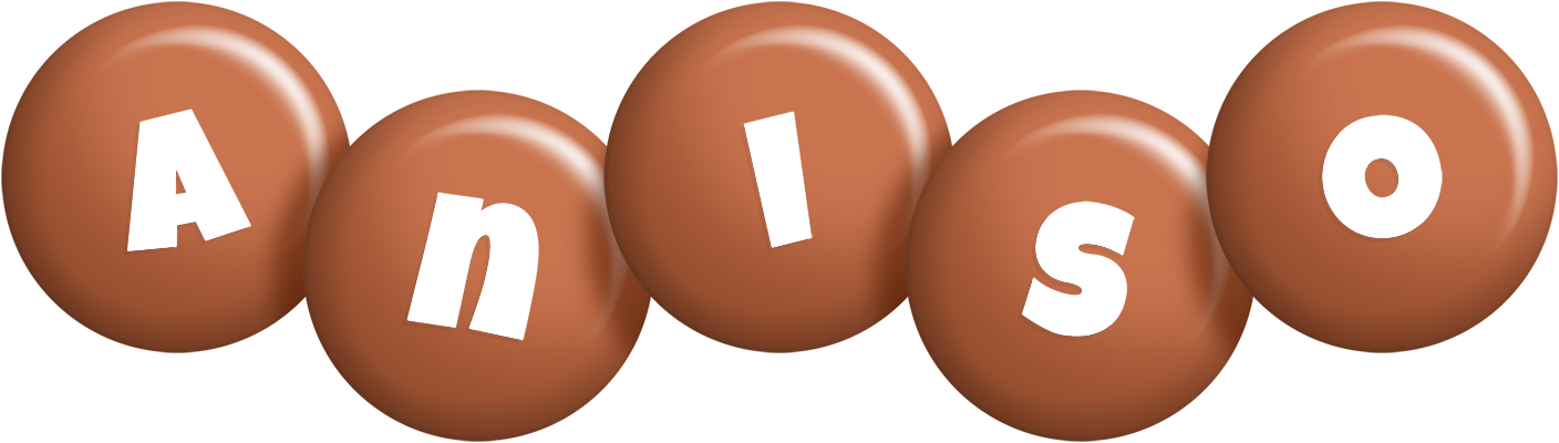 Aniso candy-brown logo