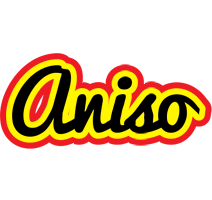 Aniso flaming logo