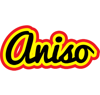 Aniso flaming logo