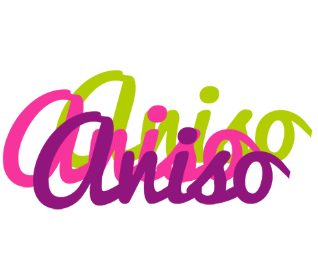 Aniso flowers logo