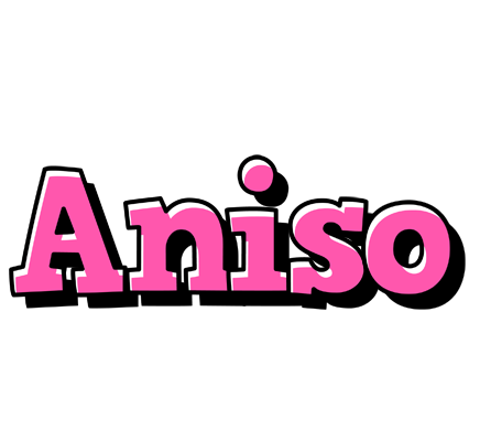 Aniso girlish logo