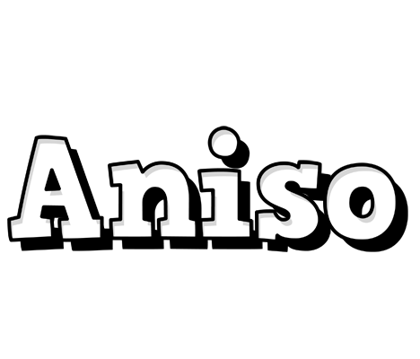 Aniso snowing logo