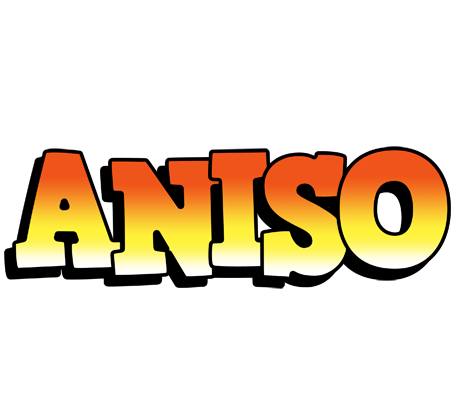 Aniso sunset logo