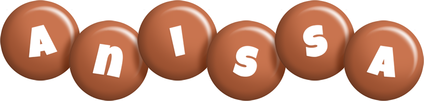 Anissa candy-brown logo