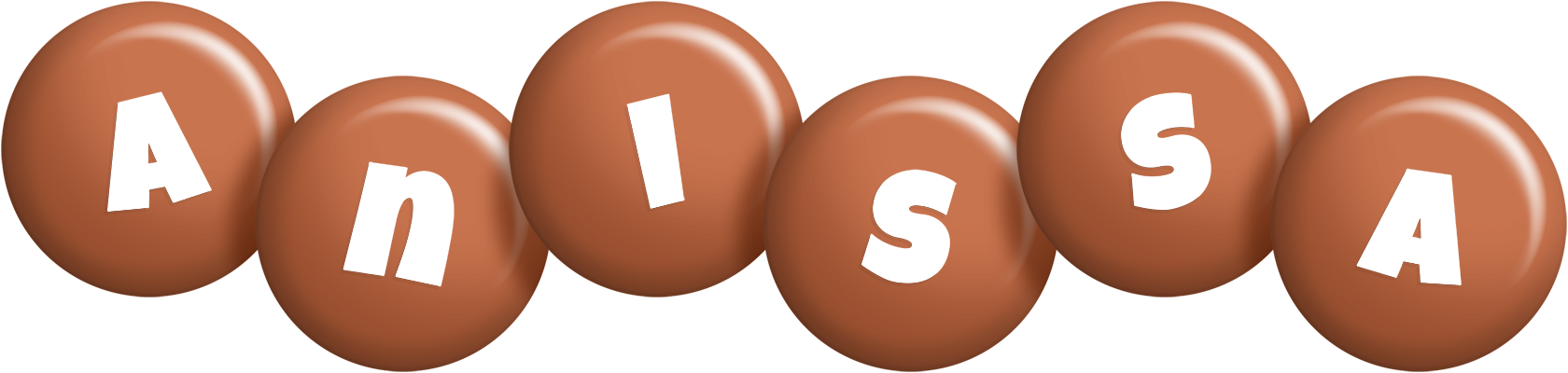 Anissa candy-brown logo