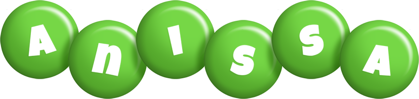Anissa candy-green logo