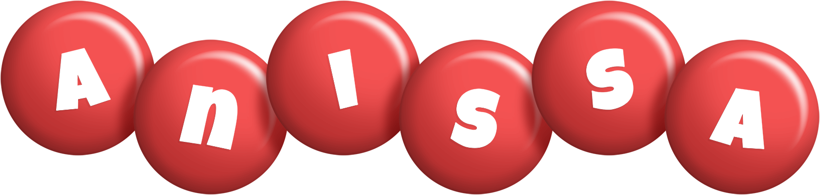 Anissa candy-red logo